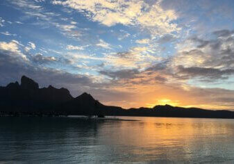 Bora Bora sunset